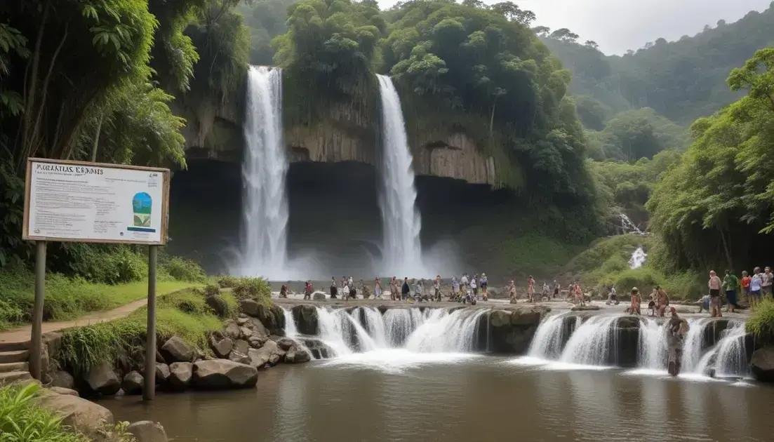 Impacto do turismo nas cachoeiras do Espírito Santo