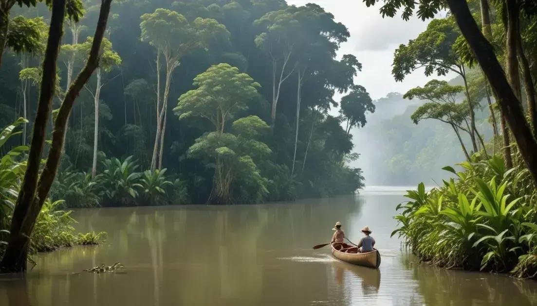 a floresta amazônica: ecoturismo em manaus