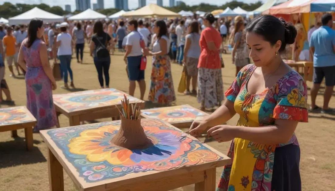 Atividades culturais e artísticas fora dos roteiros tradicionais