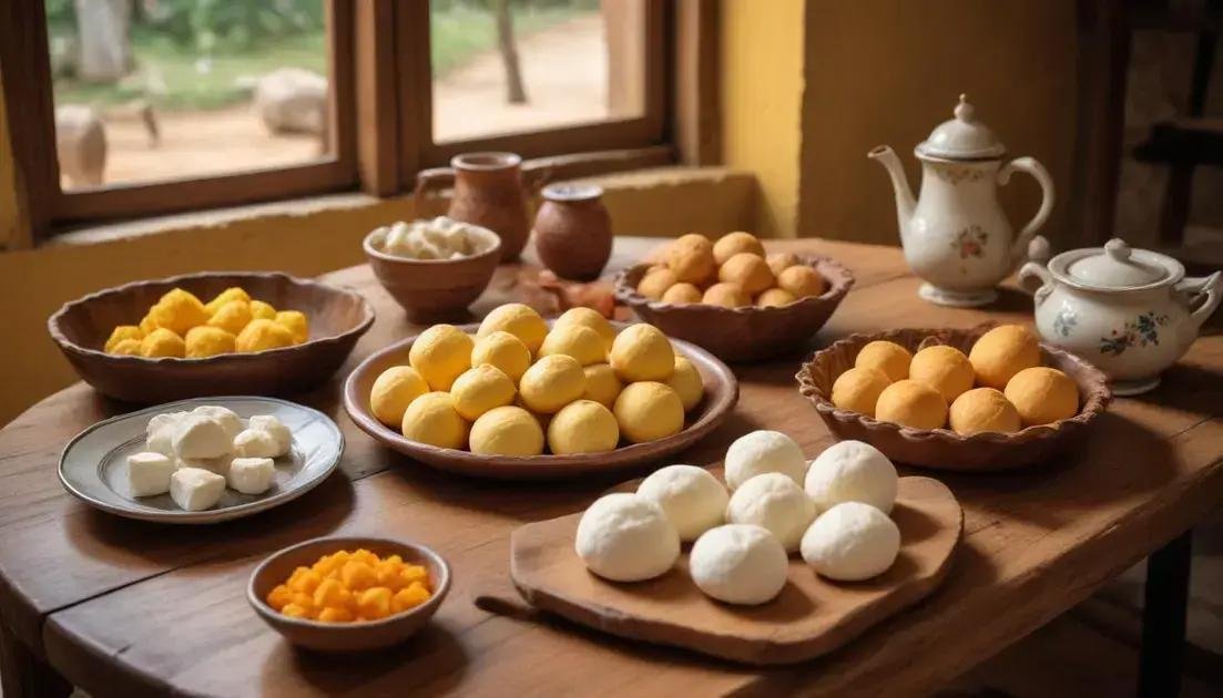 Gastronomia típica nas cidades de Minas Gerais