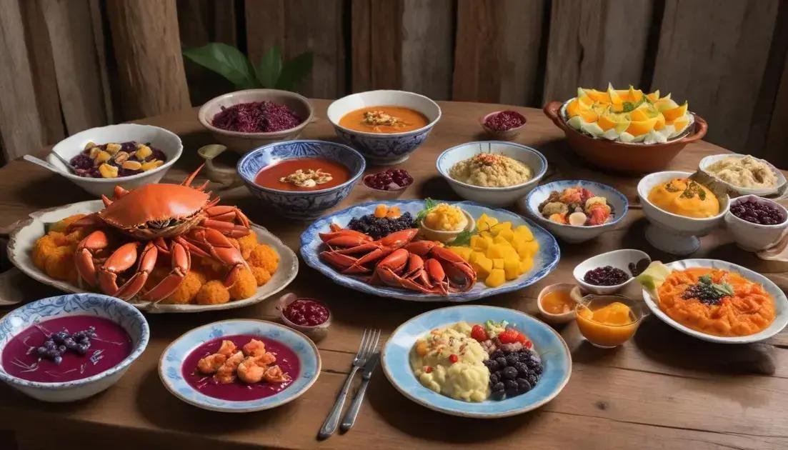 Gastronomia típica e onde experimentar