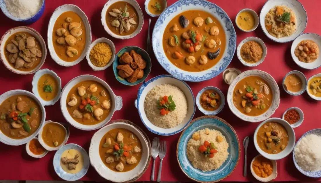 Pratos tradicionais de Alagoas