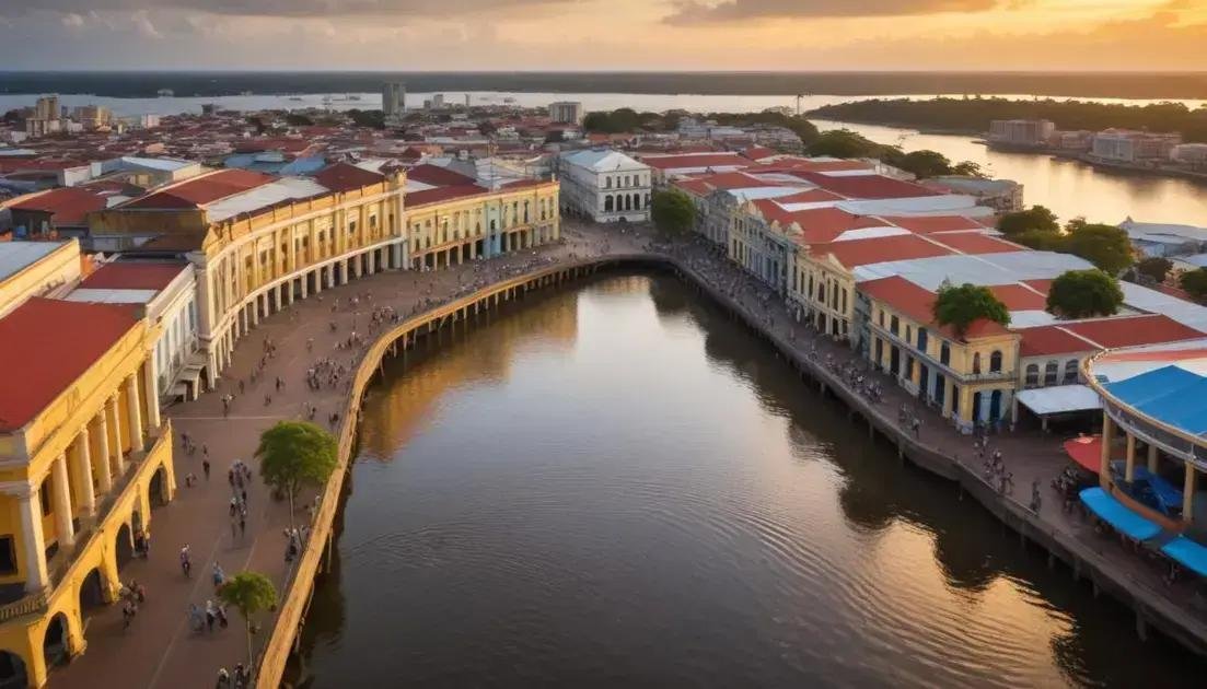 Principais pontos turísticos em Manaus