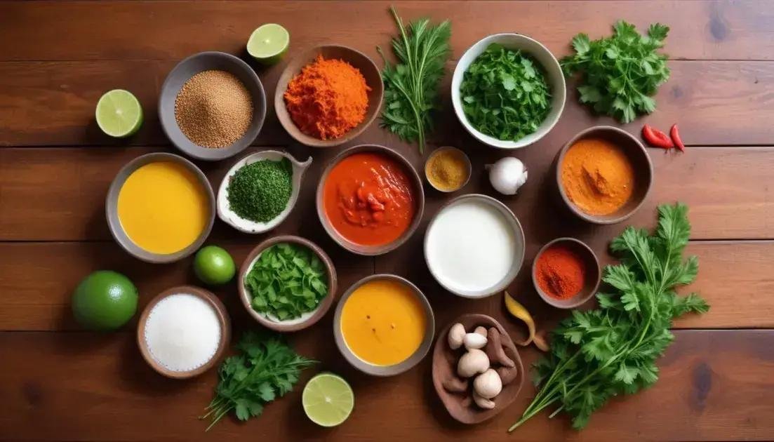 Ingredientes fundamentais na culinária da Bahia