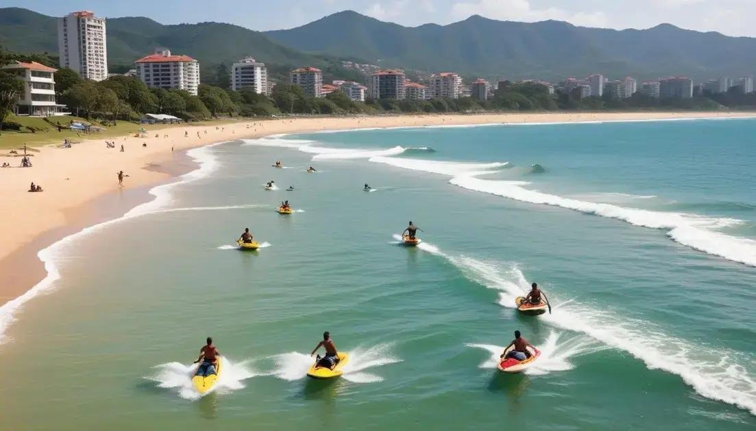 Atividades imperdíveis nas praias de Guarapari