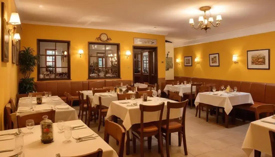 Melhores opções de restaurantes próximos aos hotéis