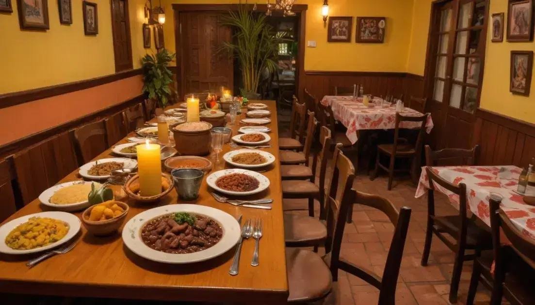 Melhores restaurantes para experimentar comida local