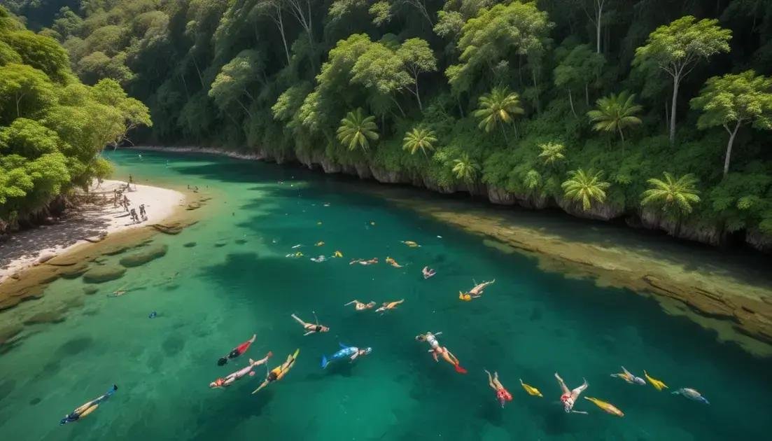 Os melhores locais para flutuação em Bonito