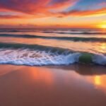 Pôr do sol na Praia do Jacaré: uma experiência inesquecível
