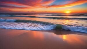 Pôr do sol na Praia do Jacaré: uma experiência inesquecível