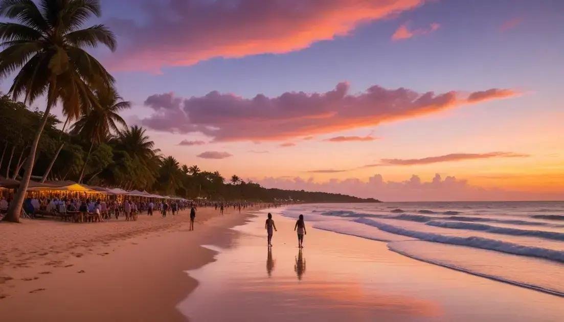 Atividades para fazer na Praia do Jacaré ao entardecer Atividades para fazer na Praia do Jacaré ao entardecer