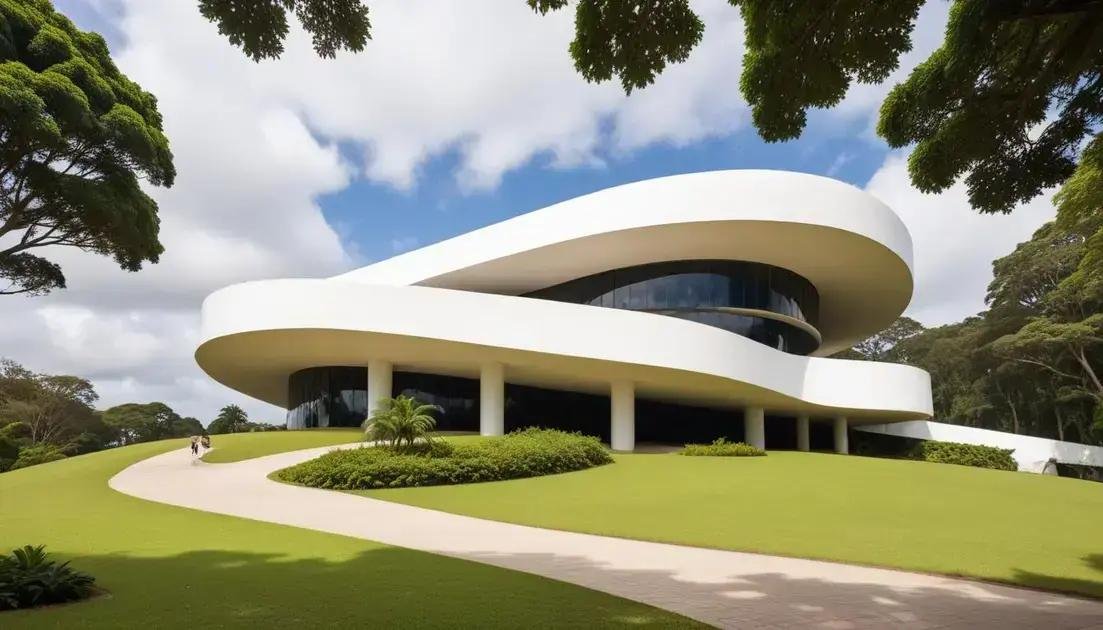 Conheça o Museu Oscar Niemeyer e sua arquitetura única Conheça o Museu Oscar Niemeyer e sua arquitetura única