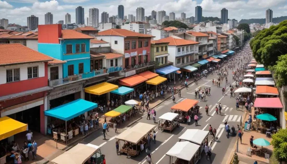 Oportunidades de trabalho e lazer