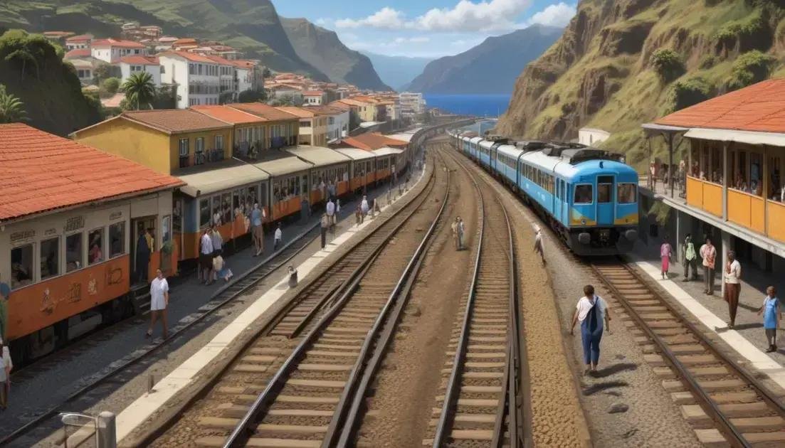 Impactos sociais e econômicos da ferrovia Impactos sociais e econômicos da ferrovia