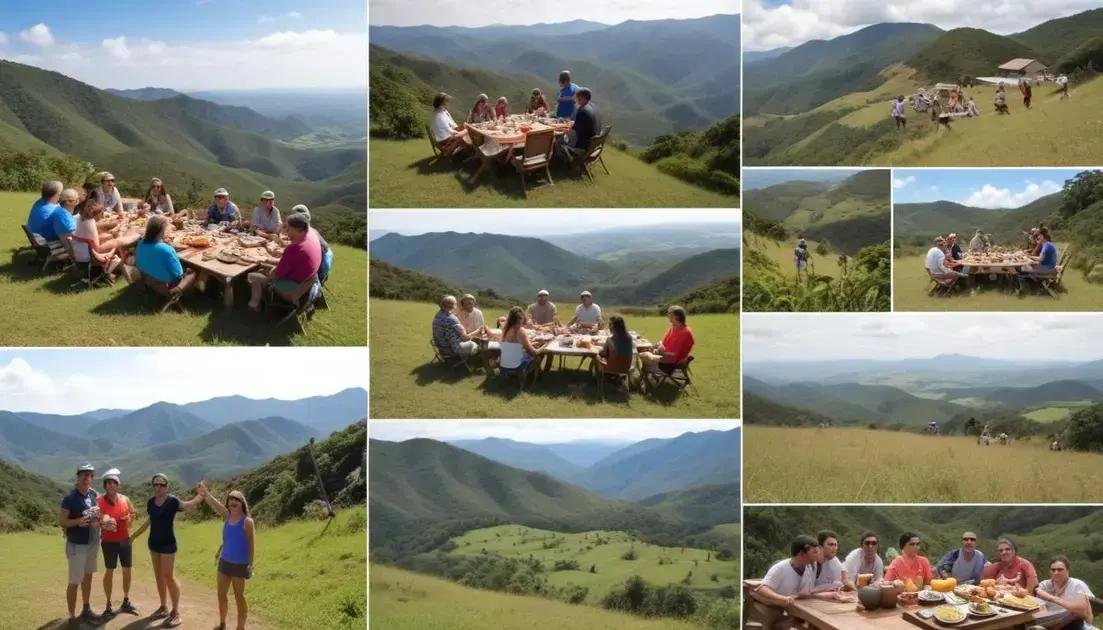 Depoimentos de visitantes e suas experiências