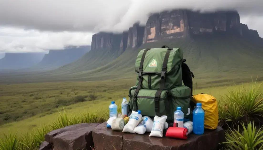 O que levar na sua mochila para a trilha