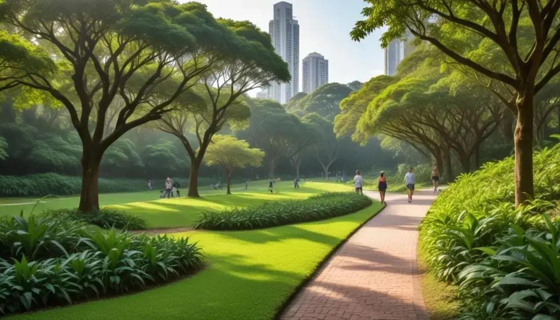 Áreas de lazer e natureza: parques e espaços ao ar livre