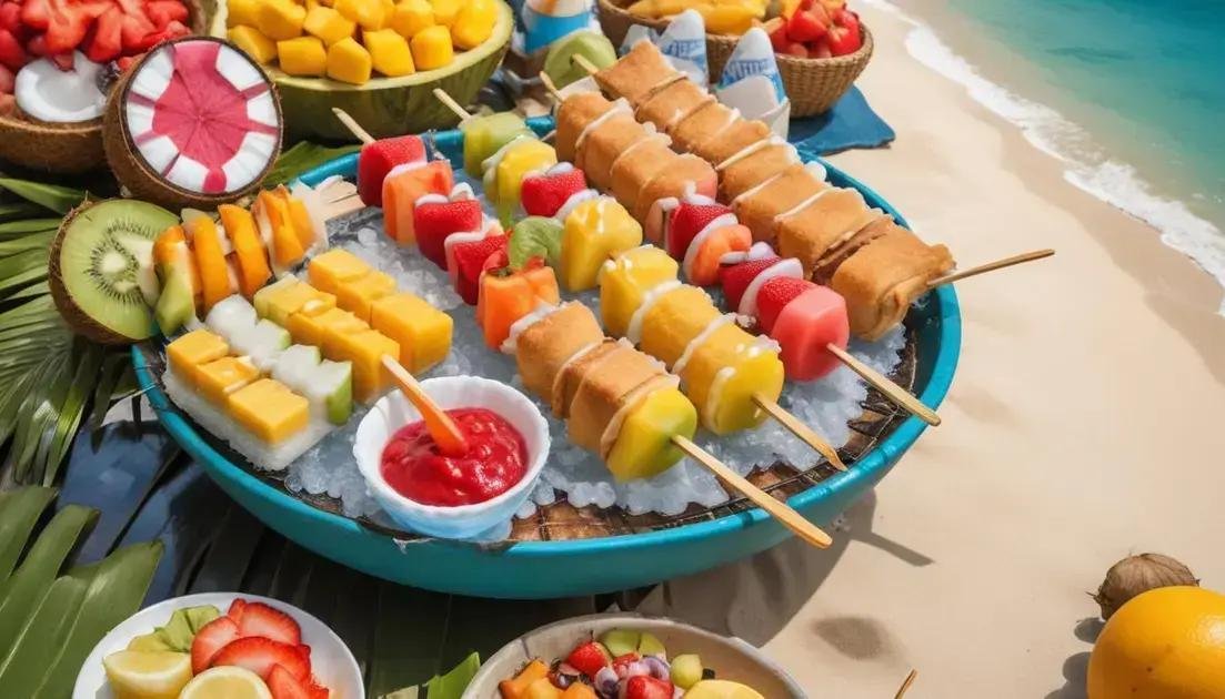 Gastronomia das praias: o que experimentar