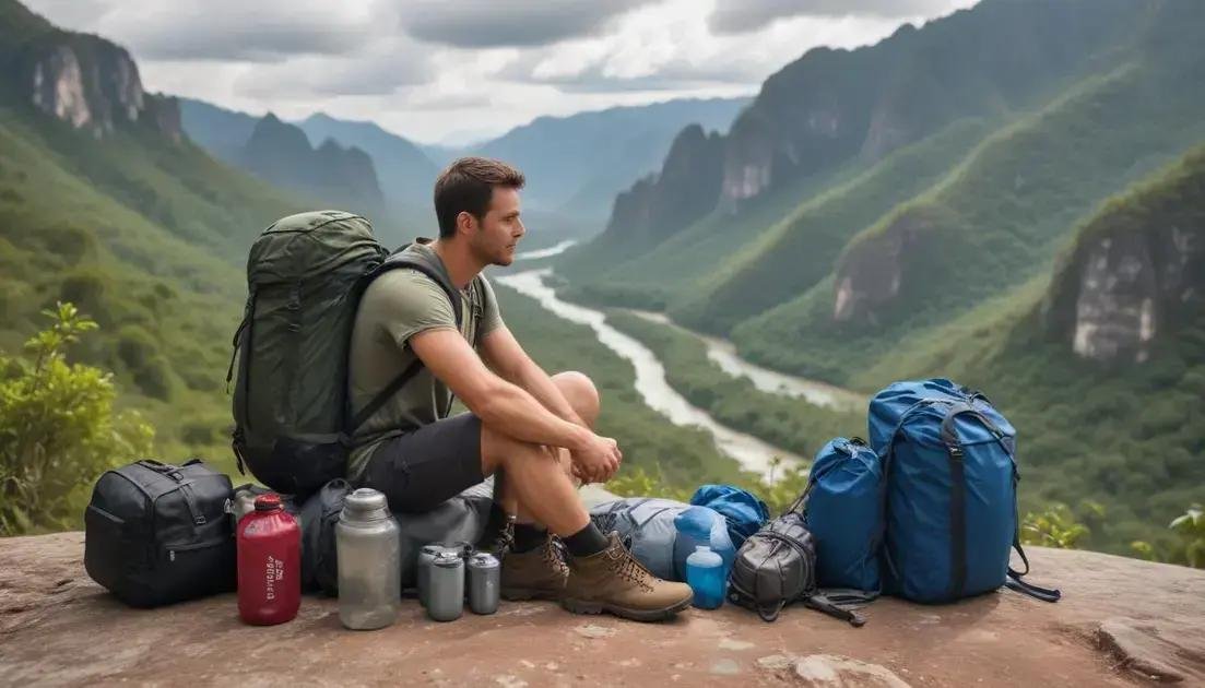 O que levar e como se preparar para a aventura