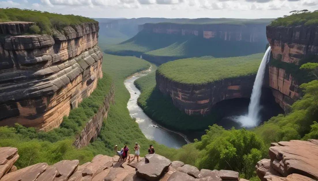 Principais atrações turísticas na Chapada das Mesas
