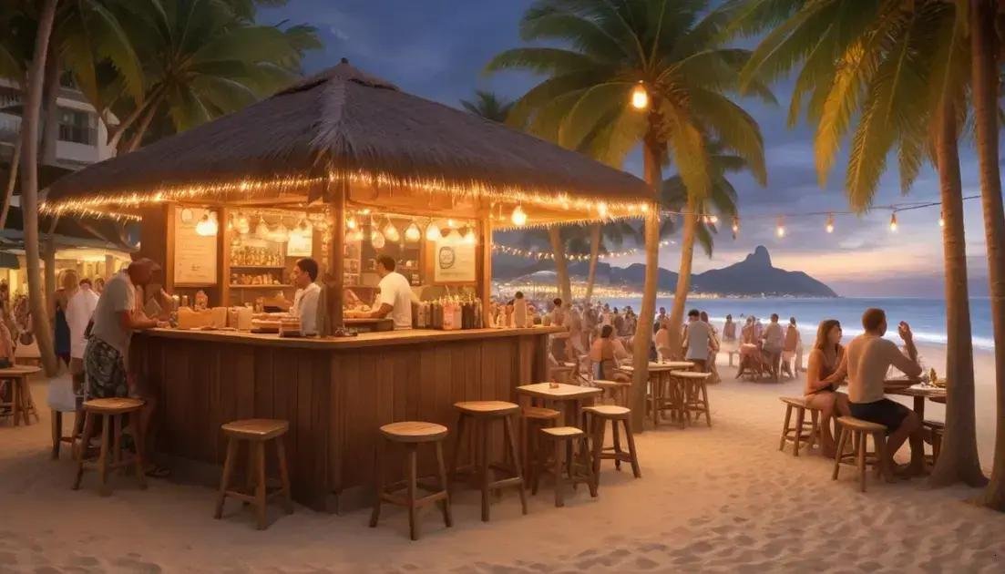 onde comer: quiosques, bares e restaurantes recomendados