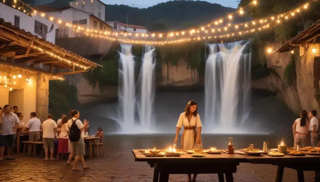 Experiências imperdíveis: cachoeiras, festivais tradicionais, culinária e vivências com moradores